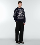 Burberry - Intarsia wool sweater