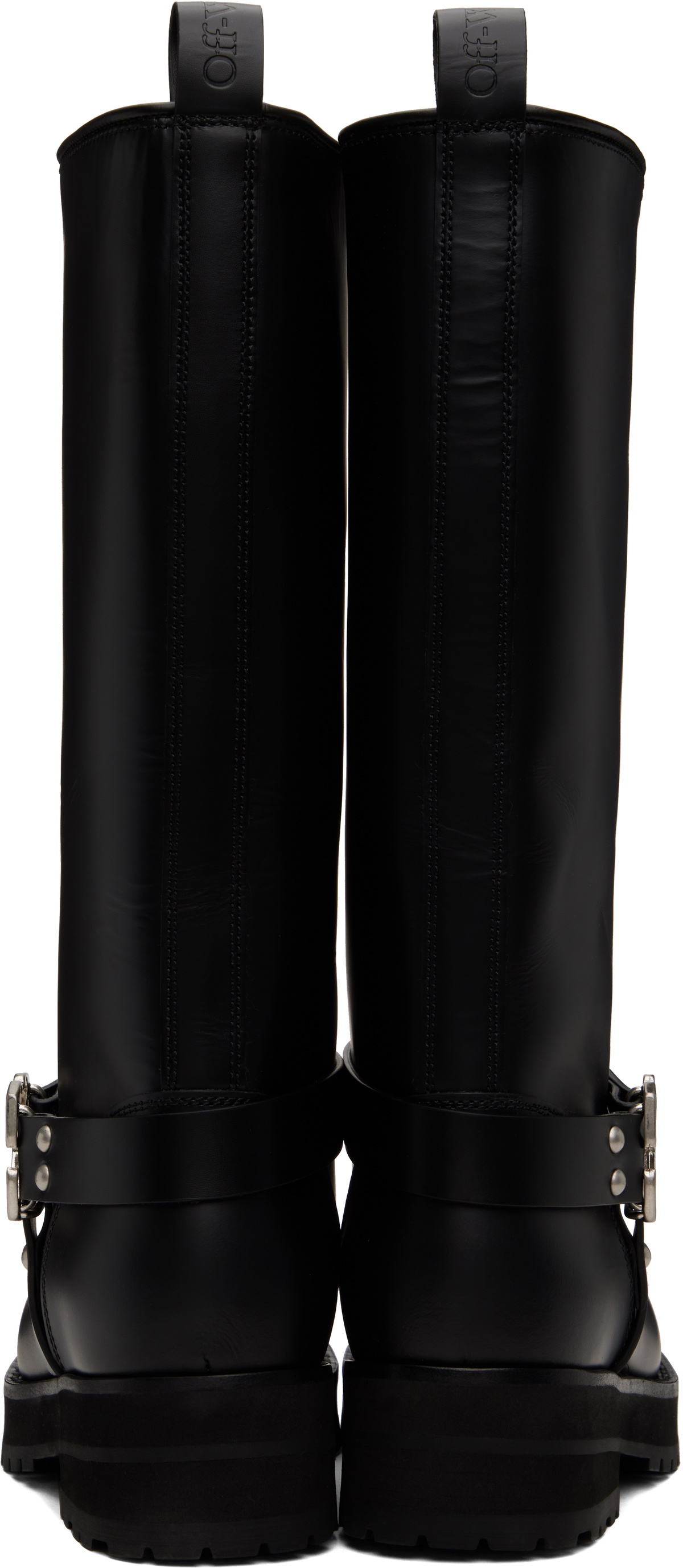 Off-White Black Off Track Boots