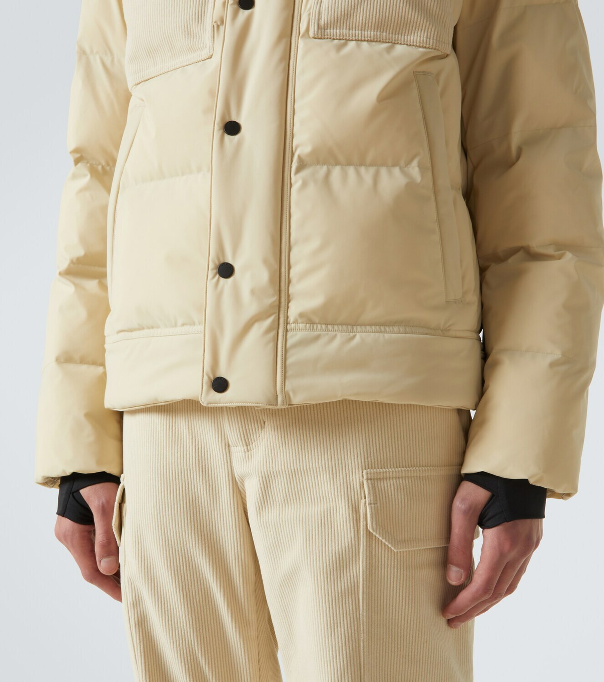 Fusalp Carlo corduroy-trimmed ski jacket