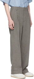 Jacquemus Grey 'Le Pantalon Novi' Trousers