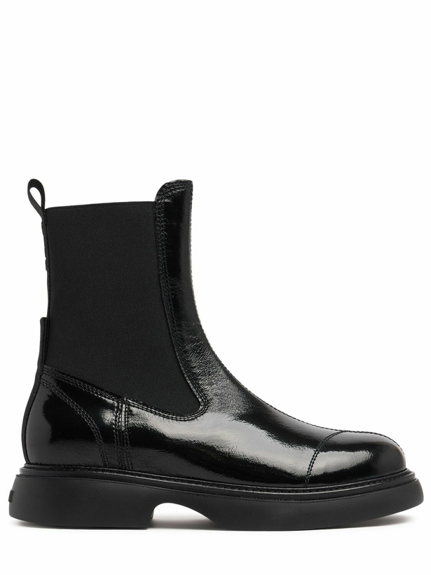 Photo: GANNI 25mm Everyday Leather Chelsea Boots