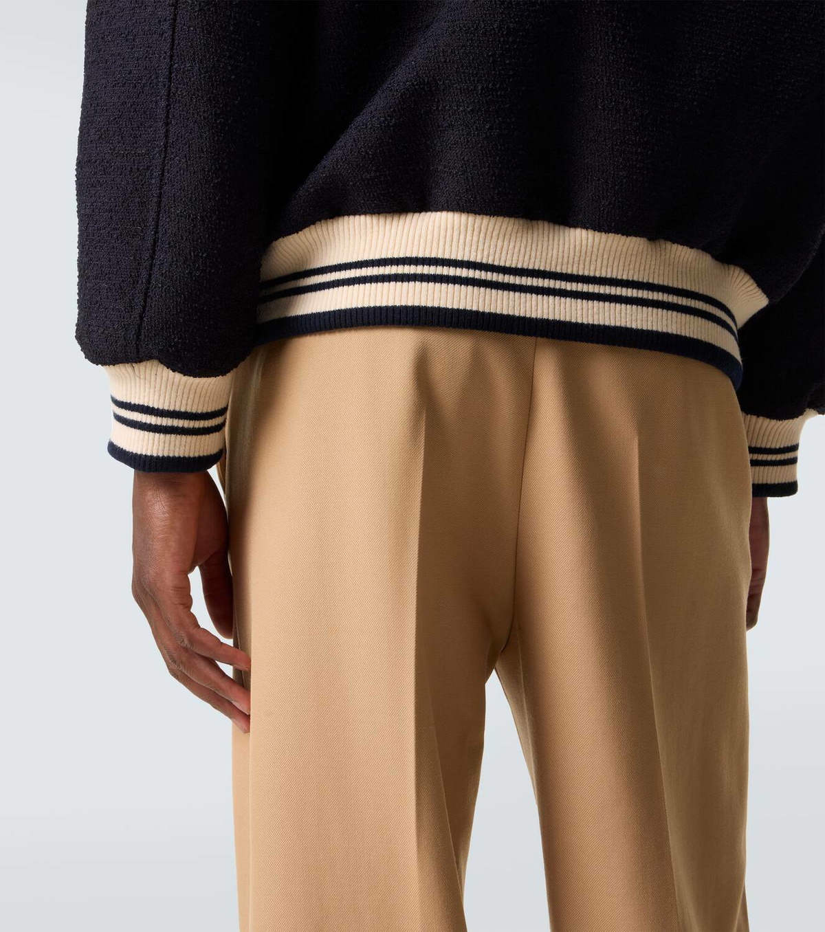 Valentino Tweed bomber jacket