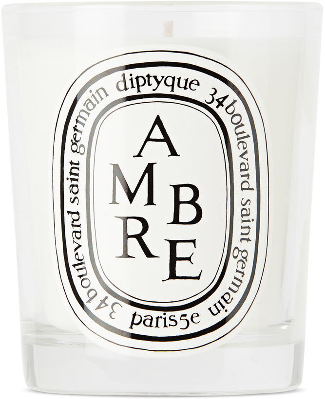 Photo: diptyque White Ambre Candle, 190 g