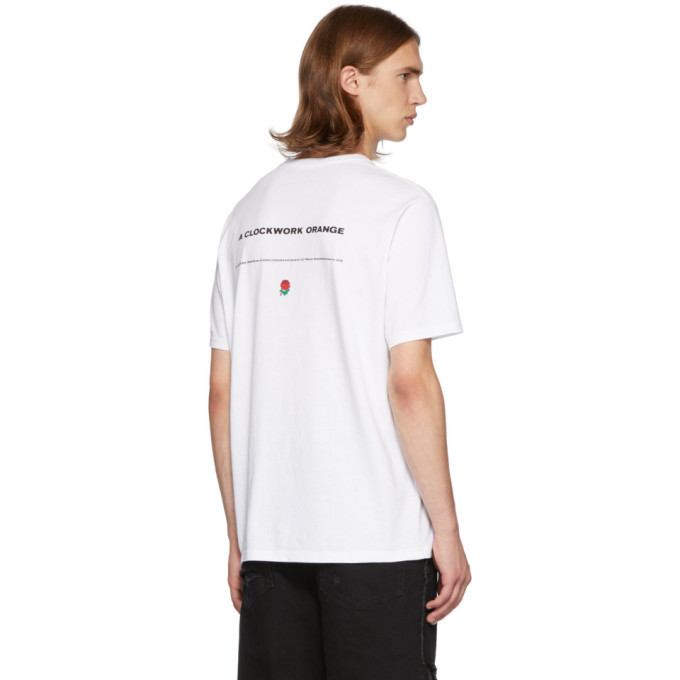 Undercover White A Clockwork Orange Alex Rose T-Shirt Undercover