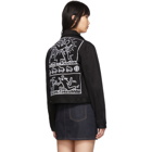 Etudes Black Keith Haring Edition Denim Celeste Jacket