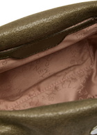Stella Mccartney Falabella Mini Faux Suede Tote - Olive - One Size