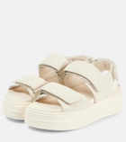 Hogan H680 leather sandals