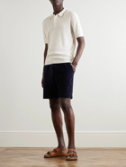 Orlebar Brown - Maranon Slim-Fit Merino Wool Polo Shirt - White