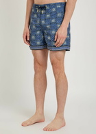 Che Telha Printed Shell Swim Shorts Blue