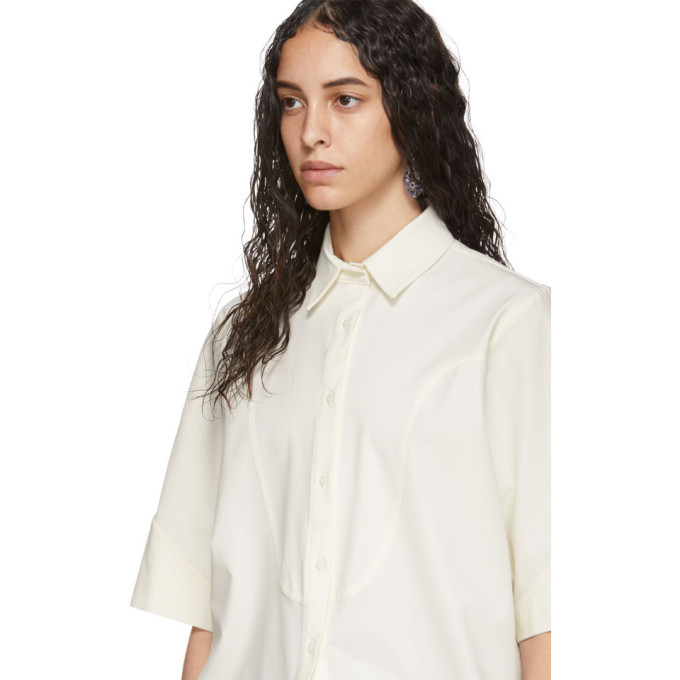 Georgia Alice Off-White Wool Pierre Shirt
