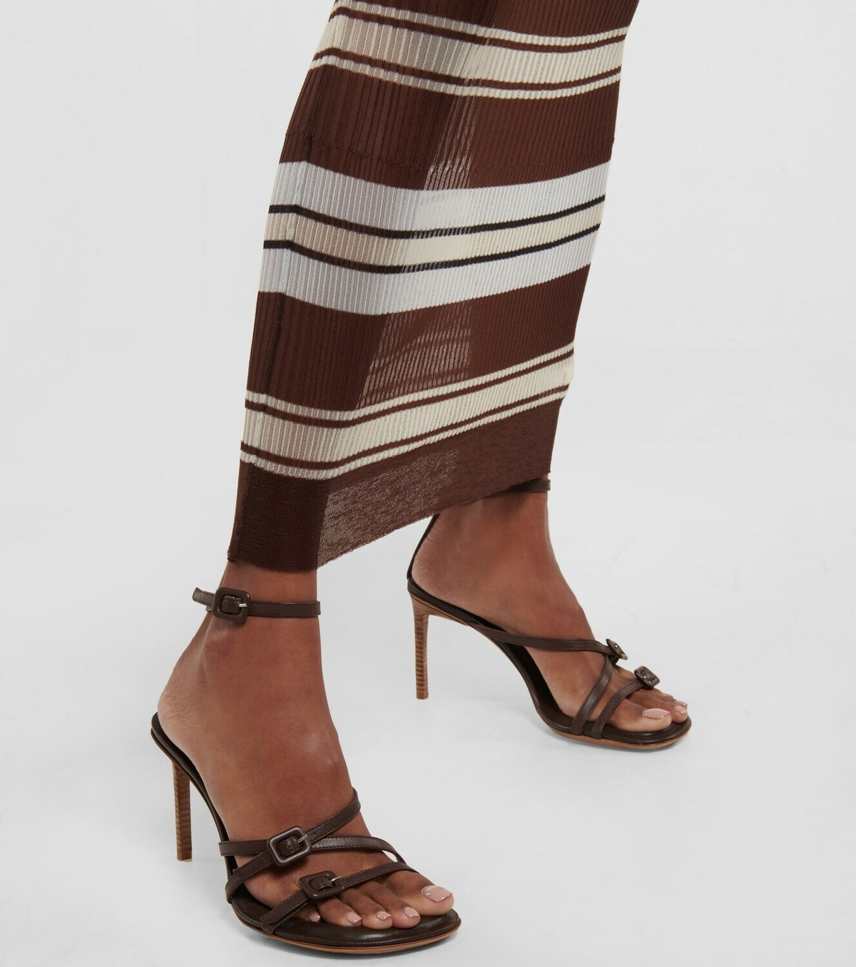 JACQUEMUS ジャックムス 'Les Sandales Mocassin' sandals Brown The Mocassin sandals by JACQUEMUS | Official website