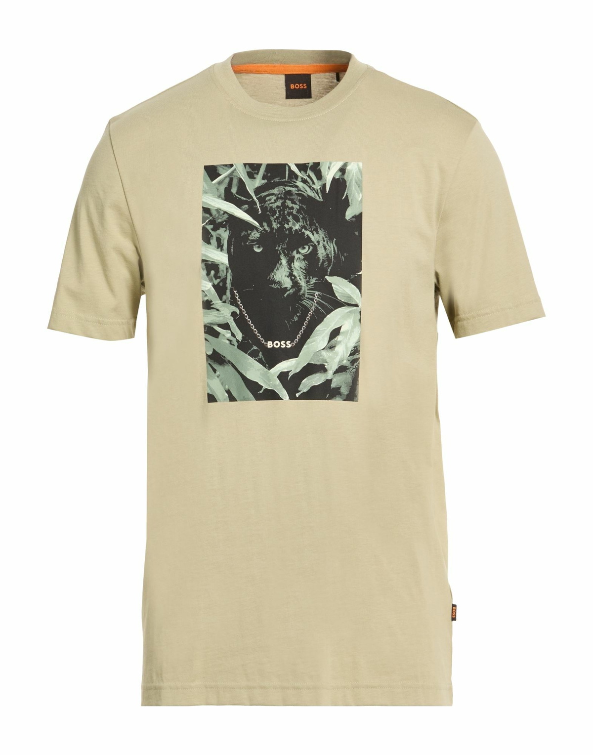 Boss Mens T-shirt in Sage green