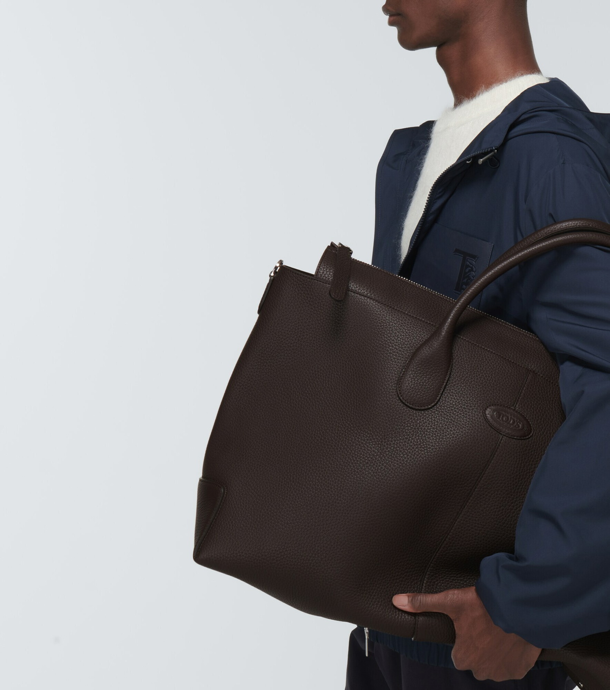 Tod's - Di leather tote bag
