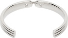Lanvin Silver Chain Rigid Bracelet