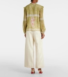 Giambattista Valli Printed silk georgette blouse