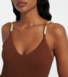 ViX Paula Hermanny Harper beaded swimsuit