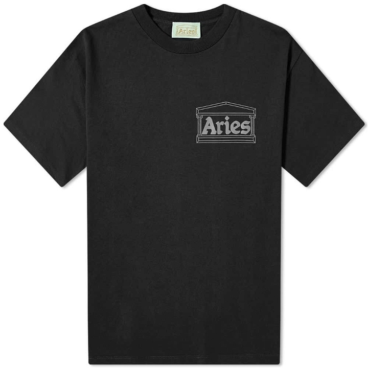 Photo: Aries Men's Temple T-Shirt in Black