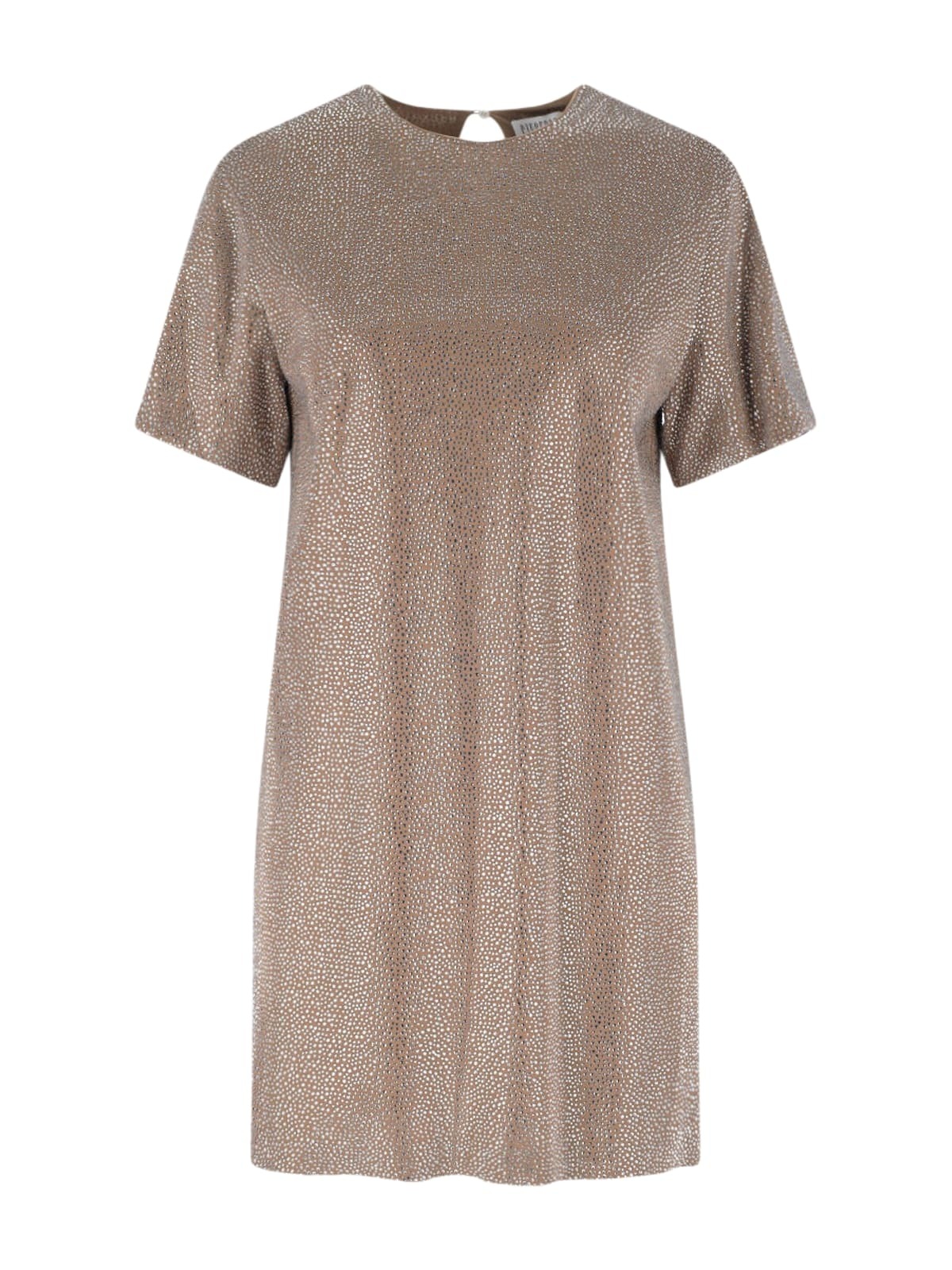 Giuseppe di Morabito Rhinestone Mini Dress