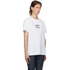 A.P.C. White Georges T-Shirt