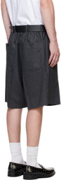 Random Identities Gray Worker Shorts