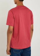 PS Paul Smith Zebra Printed Cotton T-shirt Pink