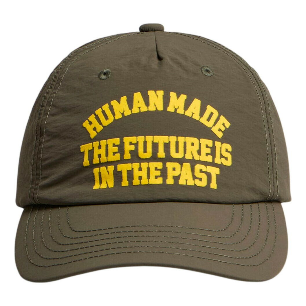 Human Made Men's Nylon 5-Panel Cap in Navy Human Made