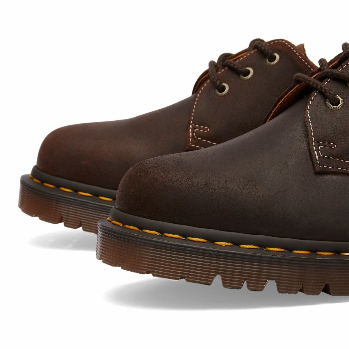 Dr. Martens Men s 1461 Wax Commander Shoe Sneakers in Rustric Brown Dr. Martens