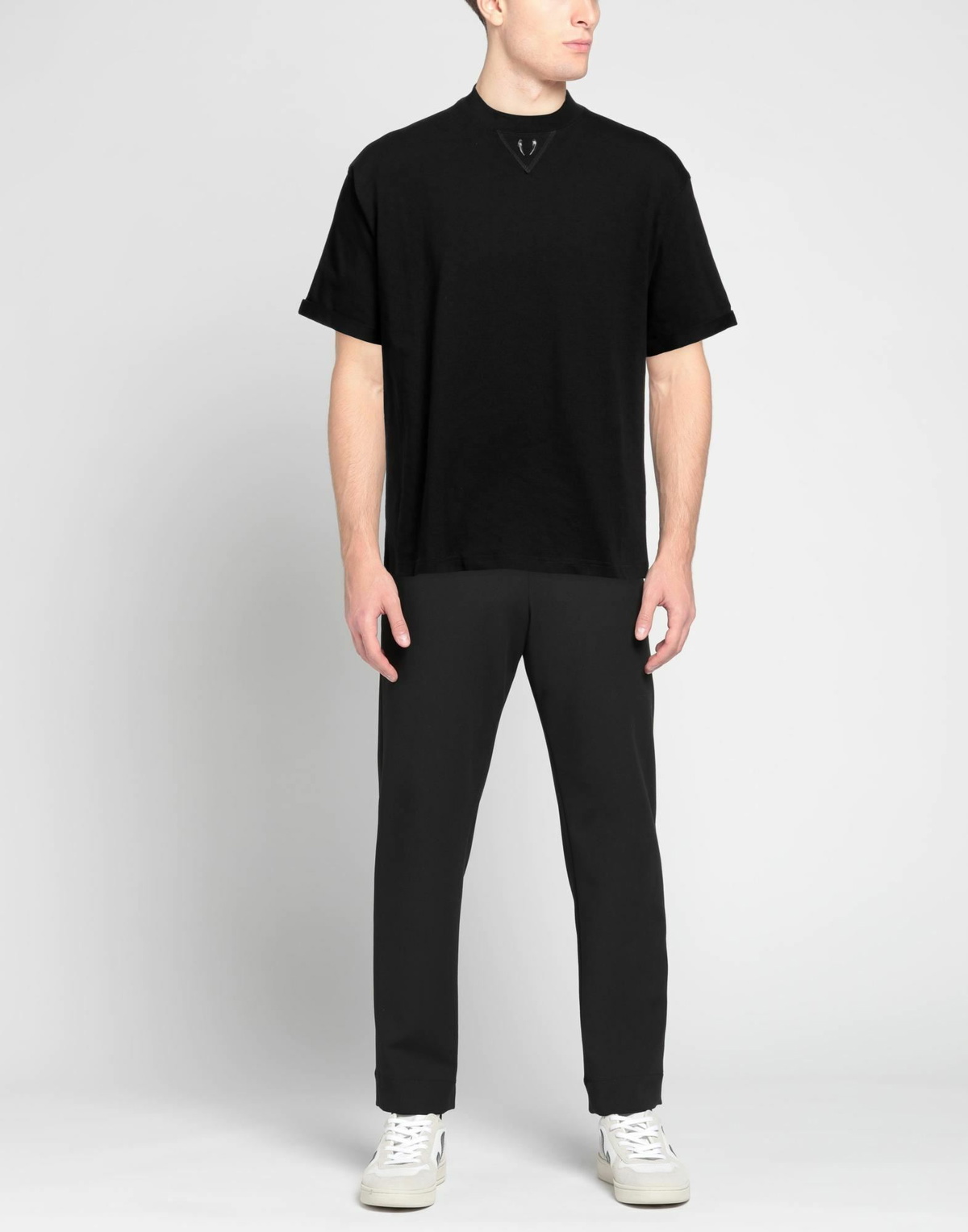 Roberto Cavalli Mens T-shirt in Black