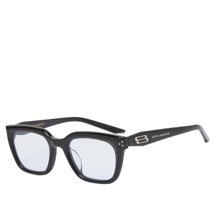 Photo: Gentle Monster Hovo Sunglasses in Black/Blue 