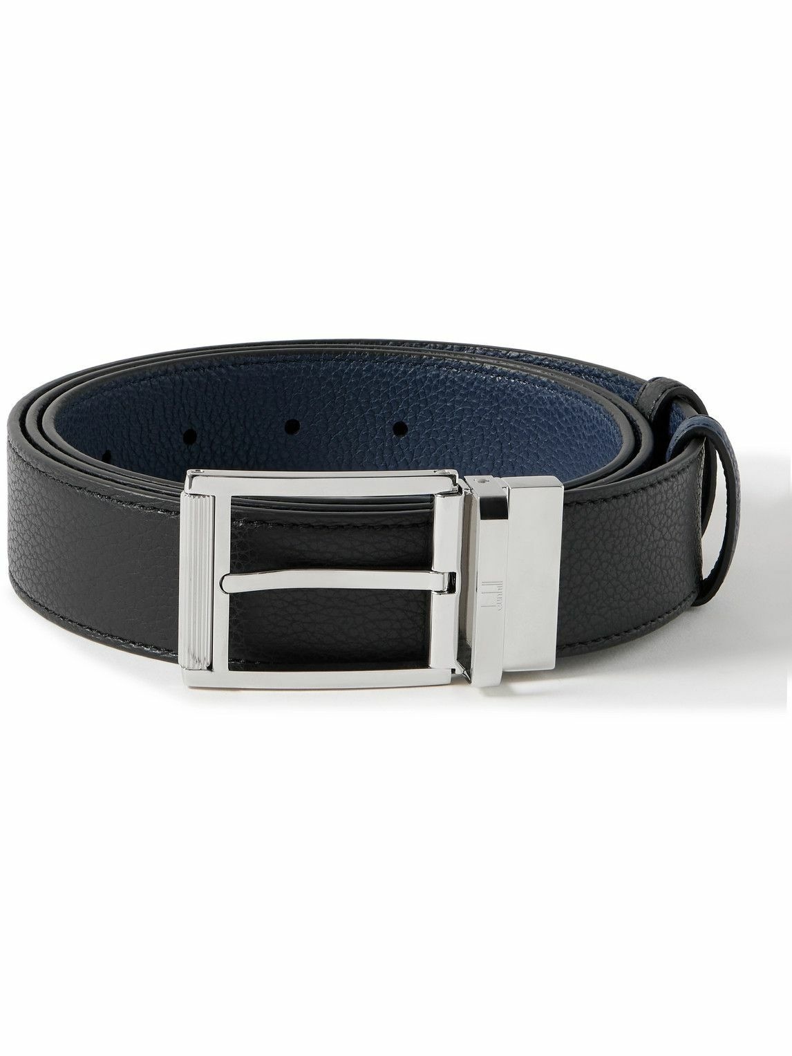 Photo: Dunhill - 3.5cm Reversible Full-Grain Leather Belt - Black