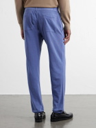 James Perse - Loopback Supima Cotton-Jersey Sweatpants - Blue