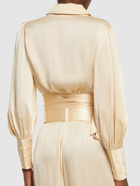 ZIMMERMANN - Silk Satin Wrap Top