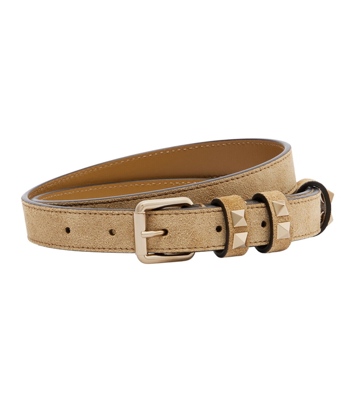 Photo: Valentino Garavani Rockstud suede belt