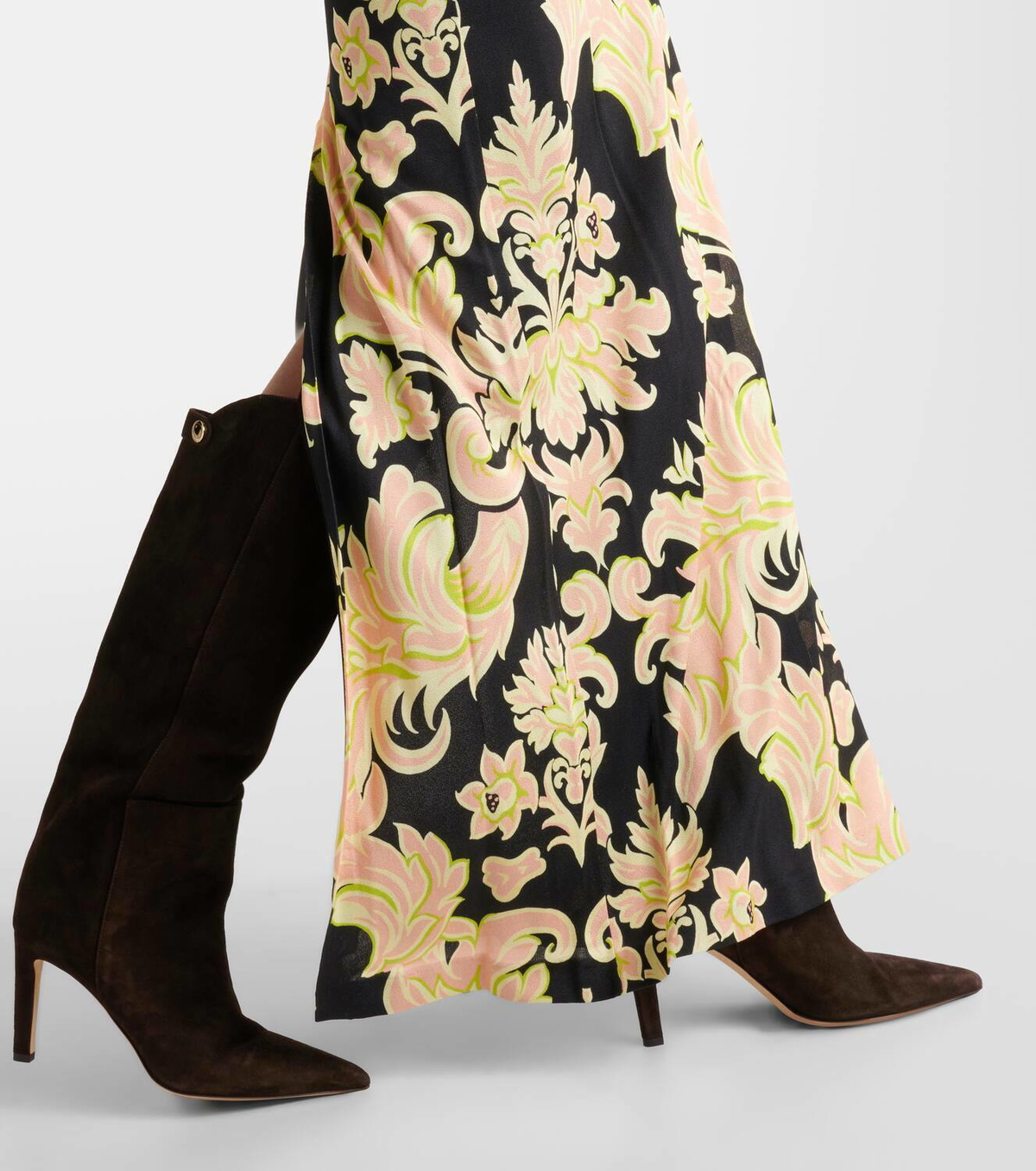 Etro Halterneck printed maxi dress Etro
