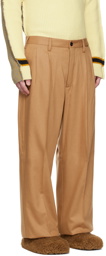 Marni Brown Uomo Trousers
