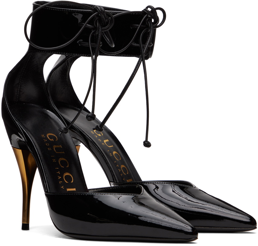 Gucci Black Priscilla Heels