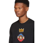 Dolce and Gabbana Black Small Crown Sweatshirt