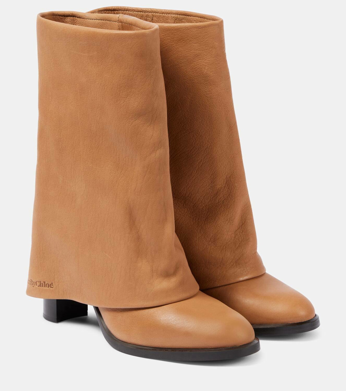 See By Chloé Melia 90 leather boots