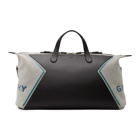Givenchy Black and Blue Canvas Duffle Bag