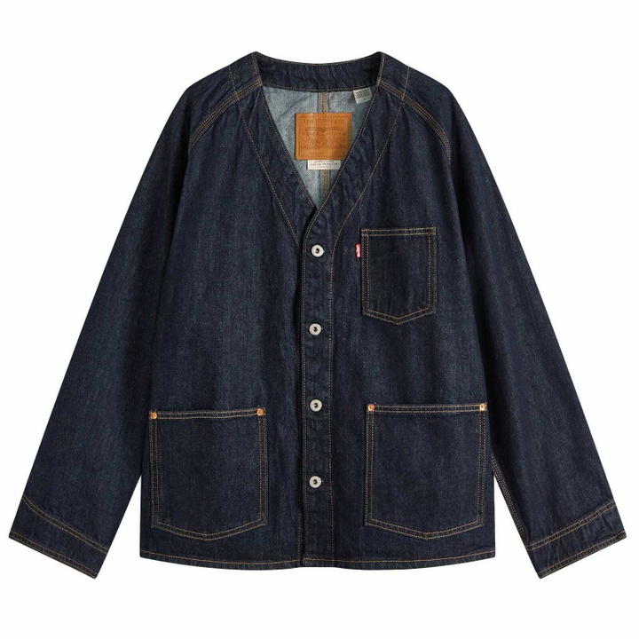 Photo: Levi's Men's Red Tab Union Engineer Cardigan in Give It A Rinse