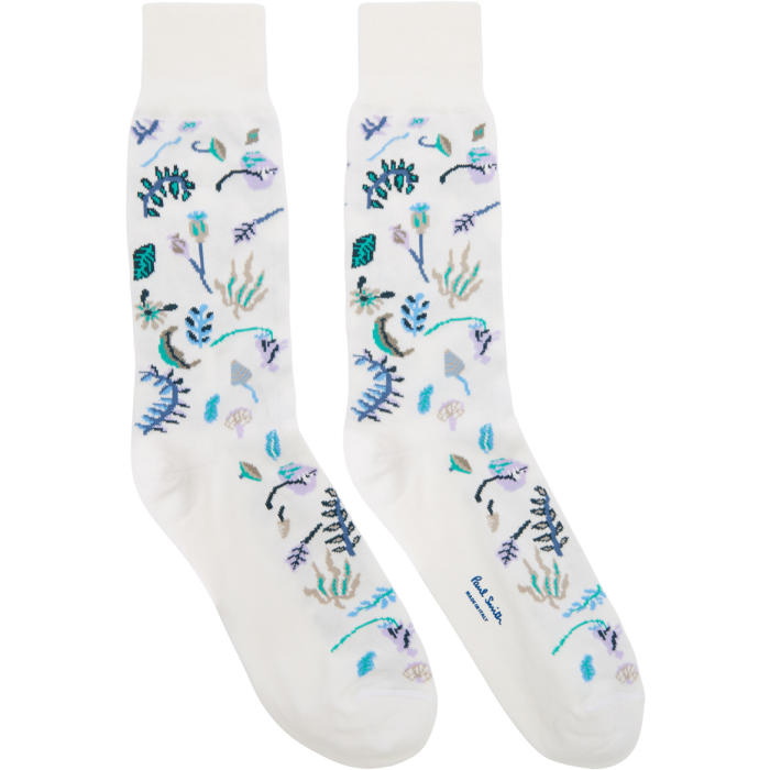 Photo: Paul Smith White Earth Floral Socks