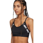 Nike Black Light Support Indy Bra