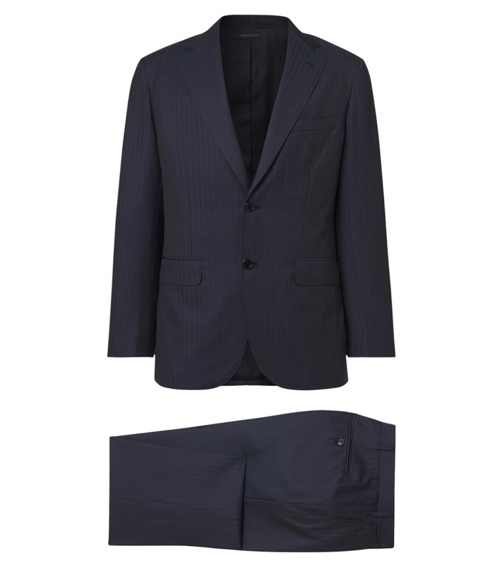 Photo: Brioni Striped wool suit