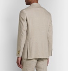 Canali - Beige Kei Slim-Fit Linen and Wool-Blend Suit Jacket - Neutrals