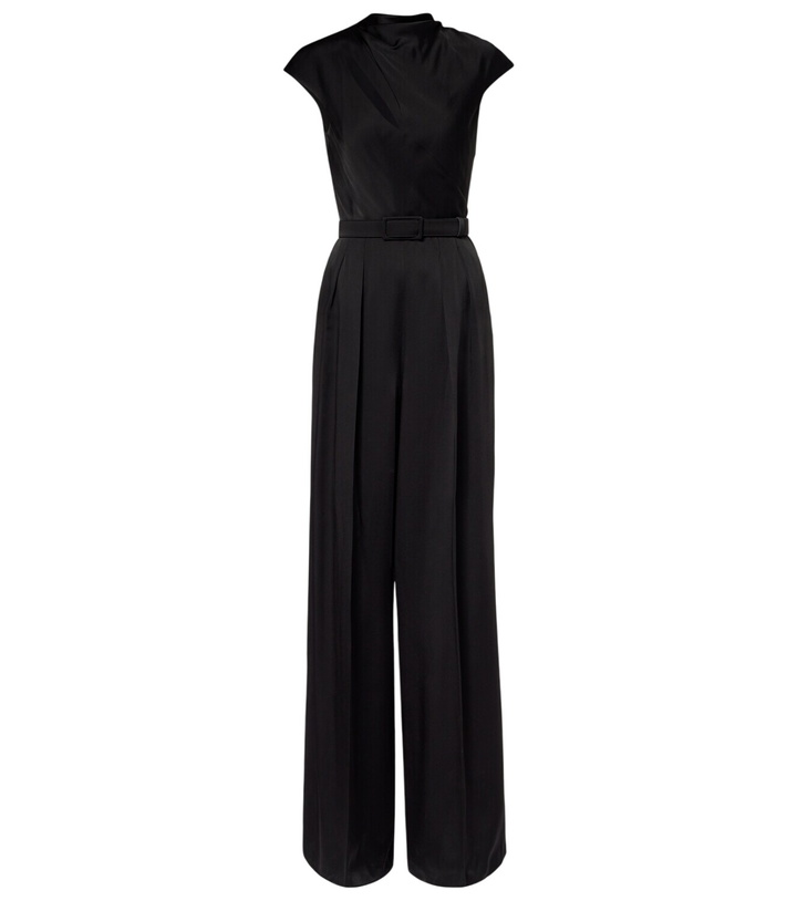 Photo: Max Mara Msevespa cutout satin jumpsuit