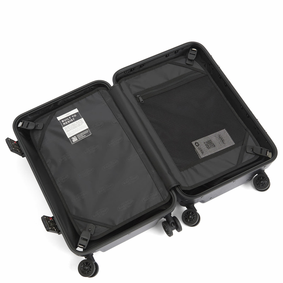 Eastpak Resist'r Luggage Case - Small in Brushed Black 