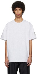 N.Hoolywood Gray Half Sleeve T-Shirt