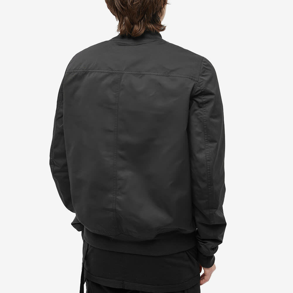 Rick Owens DRKSHDW Men's Lido Flight Jacket in Black Rick Owens