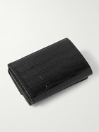 Wacko Maria - Speak Easy Croc-Effect Leather Wallet