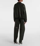 Stouls Will leather bomber jacket